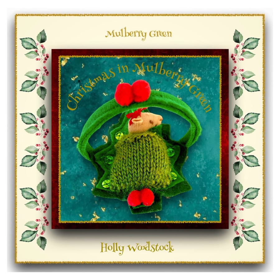 Holly Woodstock - a Baby Pip Squeak from Mulberry Green in a Leaf Cradle