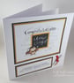 Handmade Graduation Congratulations card - clever clogs - Image 4