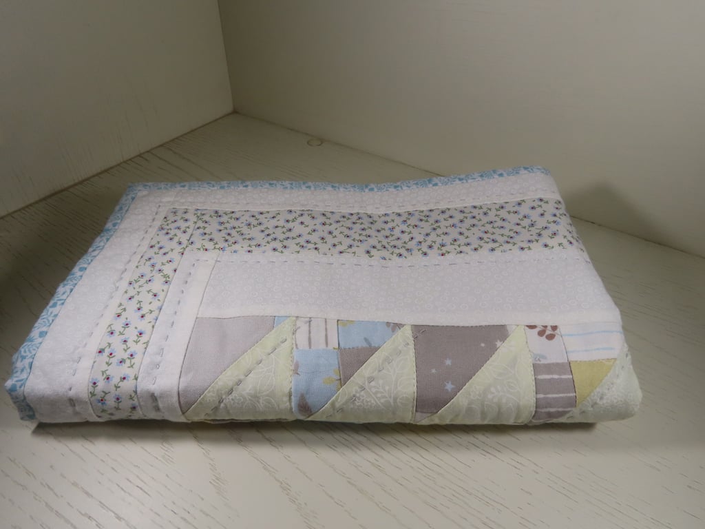 Handmade Babies Quilt - For the crib or pram.