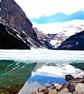 Lake Louise Victoria Glacier Alberta Canada Photograph Print
