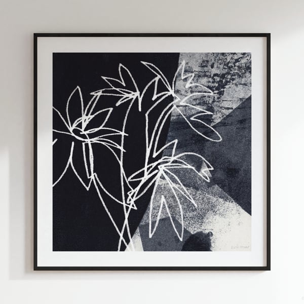 Planting Seeds 1 Square Art Print - Abstract Moments Collection