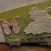Butterfly and Wallace and Gromit Mini Card