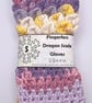 Crocheted Fingerless Dragon Scale Gloves - Image 5