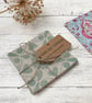 Hand Printed Linen Coaster Set - Image 3