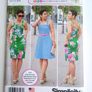 Sewing pattern -  Dress - multi size Simplicity 8123 Mimi summer style