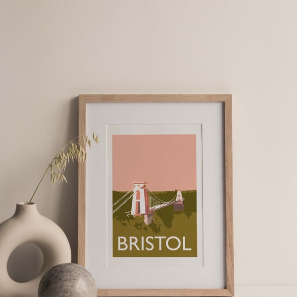 Bristol Giclee Travel Print