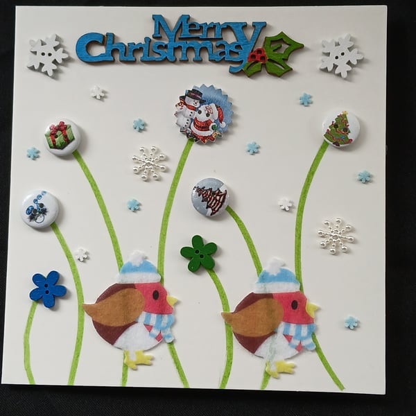 Handmade christmas card