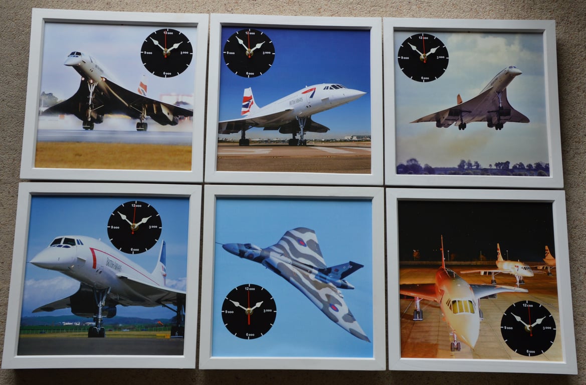 Concorde Clocks