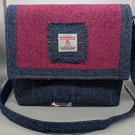 Harris Tweed Messenger style shoulder bag