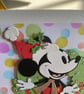 Disney Inspired Mickey Wreath Christmas Card - Image 5
