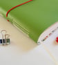 Green Leather Planner or Journal, A5 perfect for a Stationery Lover or Journaler - Image 6