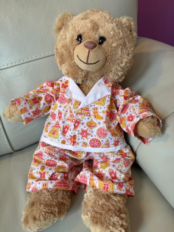 Gingerbread Teddy Pyjamas 