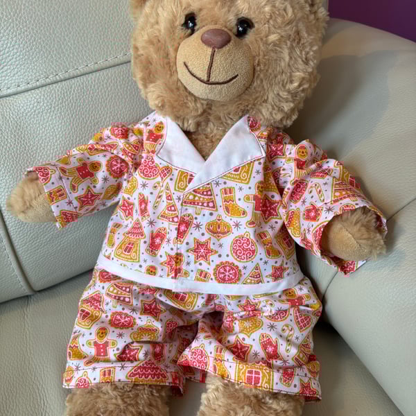 Gingerbread Teddy Pyjamas 