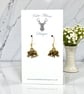 Charm Earrings - Gold Elephant