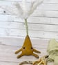 Spun Cotton Dandelion Seed Miniature Art Doll