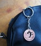 Musical Note Coin Keyring or Bag charm - Image 1