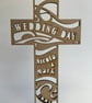 Personalised special occasion cross decoration - Image 10
