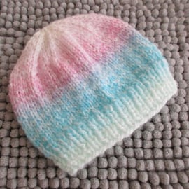 Newborn Mult Coloured Beanie