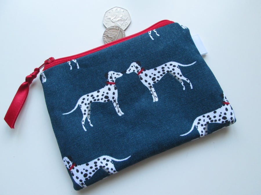 SALE Dalmatian  Coin Purse