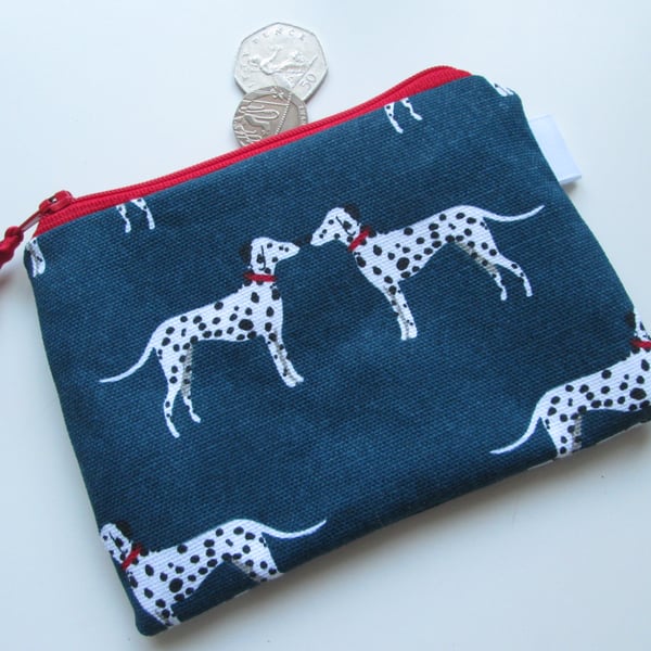SALE Dalmatian  Coin Purse
