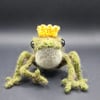 Adorable Knitted Frog