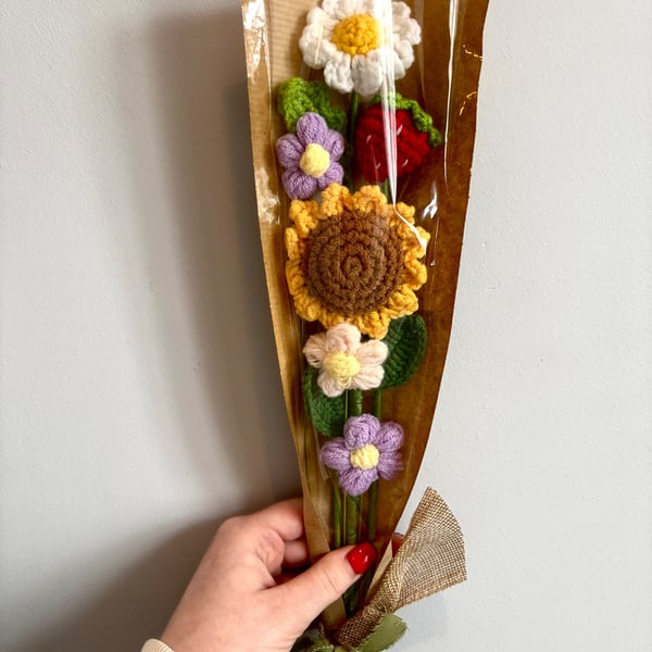 Handmade Crochet Bouquet