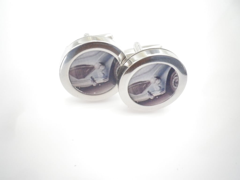 1959 Austin Healeycufflinks, free shipping, gift wrapped, iconic umage 1234