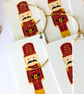 9  nutcrackin' christmas gift tags, red, gift wrapping accessory - Image 2
