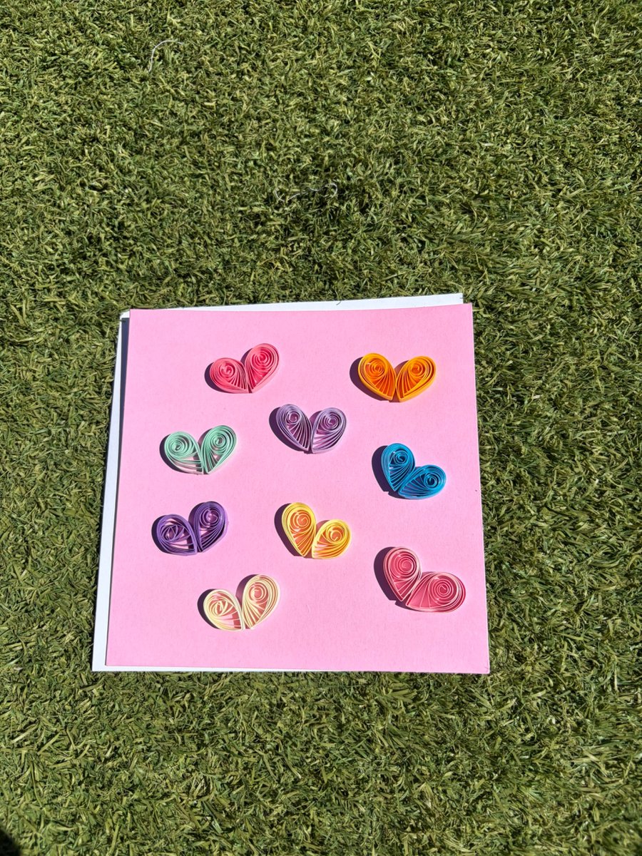 Handmade Quilled Card