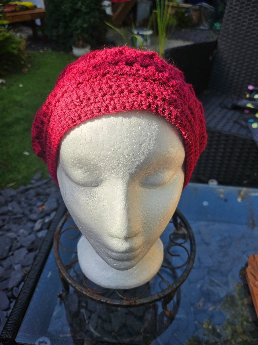 Mandala Slouch Hat