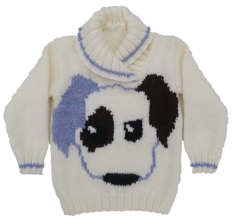 Puppy Dog Jumper Knitting Pattern.  Digital Pattern