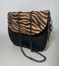 Zebra Crossbody Cork Handbag - Image 3