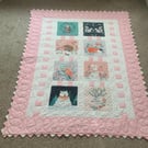 Winter Wood hand quilted quilt