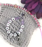 Purple Swirl - Mini 1-9 Numbered Repeat Section Knitting Row Counter - Image 2
