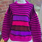 Handmade Knitted long sleeve jumper.
