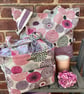 Abstract Mauve Circles Crossbody Bag - Image 9