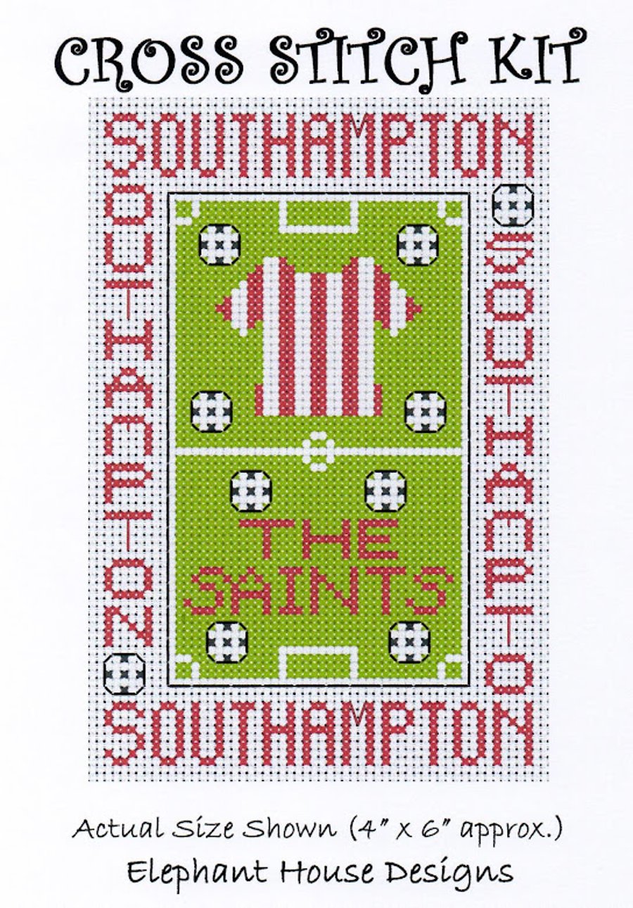  Southampton Cross Stitch Kit Size 4" x 6"  Full Kit