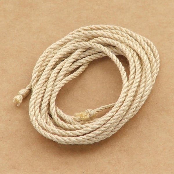 Silk cord - Cream, 1 metre