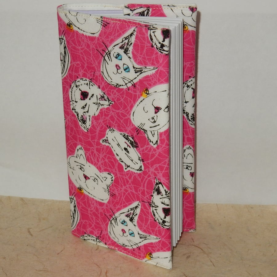 Diary slimline cats pink 2023