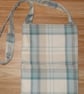 Cross body or shoulder messenger bag Balmoral Tartan check - Image 5