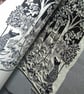 Woodland Glade - lino cut print - SUPER SECONDS - Image 3