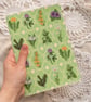 A5 Handmade Notebook with Spring Foraging Design - Image 2