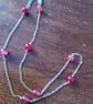 Red agate necklace  - Image 1