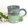 Seasonal Mug - Tea, Coffee, Hot Chocolate, Ceramic Stoneware Pottery 14