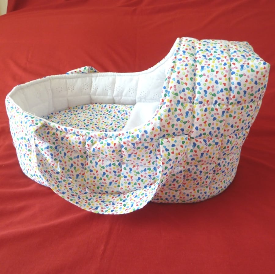 Dolls Carrycot suitable for 14 inch dolls