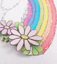 Rainbow Flower Westie Card - Happy Birthday  - Image 5