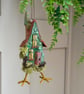 Spun Cotton Baba Yaga Hut Green