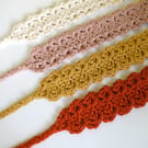 Cute Crochet Headband - Summer Festival Vibes - Gift for Young Woman