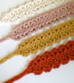 Cute Crochet Headband - Summer Festival Vibes - Gift for Young Woman