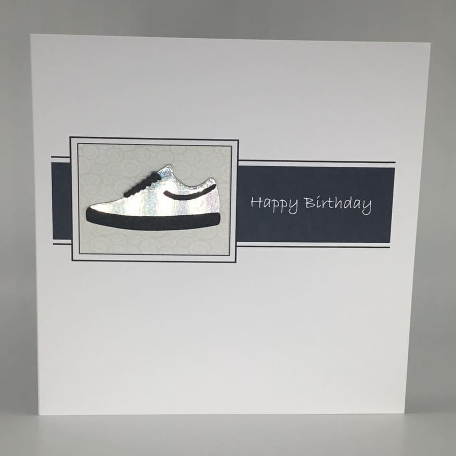 Trainer birthday card